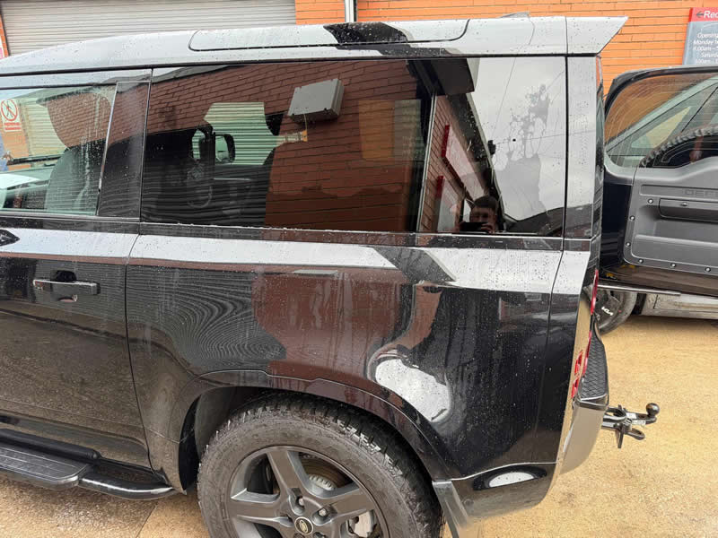 commercial land rover Defender 90 rear seat conversion Bolton, Manchester, Cheshire, Lancashire North West
