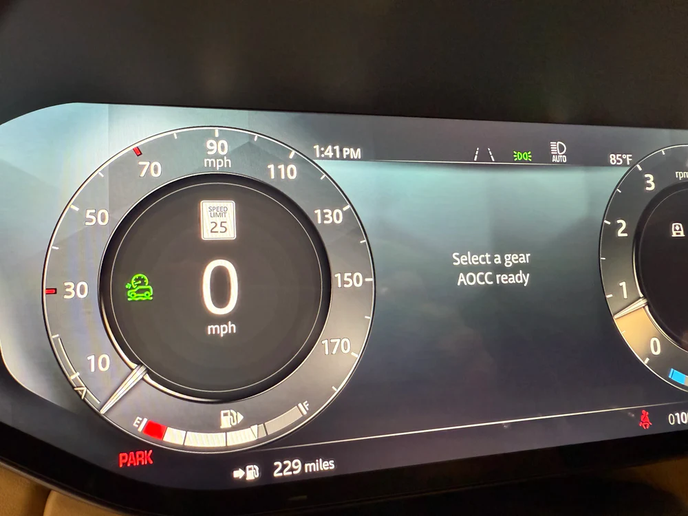 Adaptive Off-Road Cruise Control upgrade